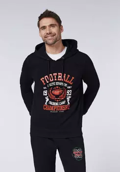 Толстовка Oklahoma Jeans Kapuzen, черный