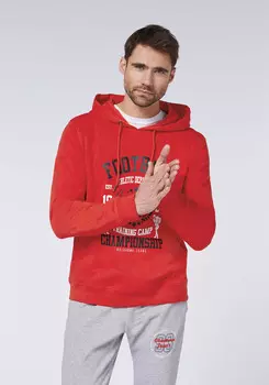 Толстовка Oklahoma Jeans Kapuzen, красный