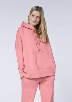 Толстовка Oklahoma Jeans Kapuzen, розовый