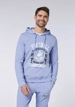 Толстовка Oklahoma Jeans Kapuzen, синий