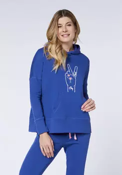 Толстовка Oklahoma Jeans Kapuzen, синий