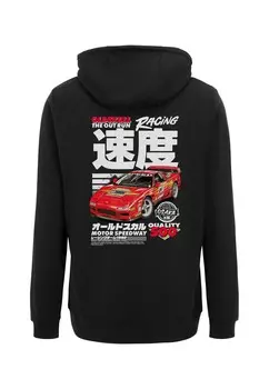 Толстовка Oldskull Asian Flashback Racer Logo Graphic, черный