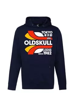 Толстовка Oldskull Retro Tokyopolis, синий