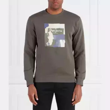 Толстовка Oldwive Crew Pepe Jeans London, хаки