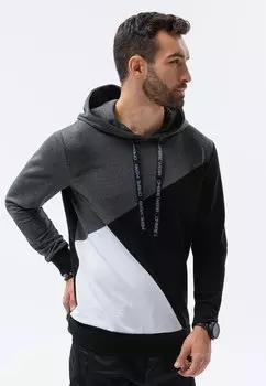 Толстовка Ombre, темно-серый черный