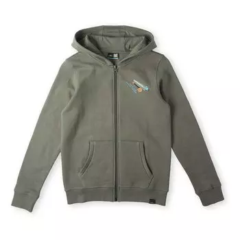 Толстовка Oneill Skate Dude Full Zip, зеленый