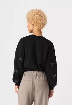 Толстовка ONLBERIT O NECK ONLY Petite, черный