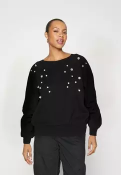 Толстовка Onlcama O Neck ONLY, черный