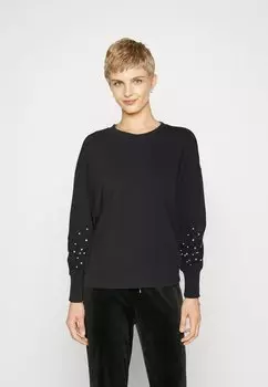 Толстовка Onldina Pearl O Neck ONLY, черный