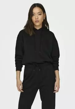 Толстовка ONLFAVE HOOD ONLY, черный