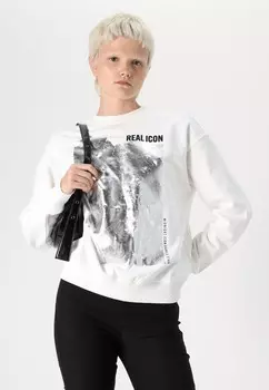 Толстовка ONLGWEN FOIL O-NECK ONLY, бежевый