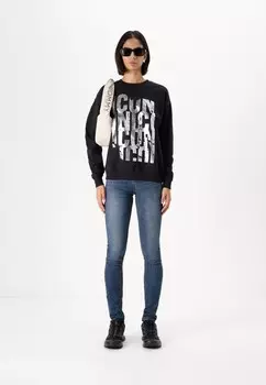 Толстовка ONLGWEN FOIL O-NECK ONLY Tall, черный