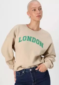 Толстовка ONLJOLANA O-NECK ONLY Petite, песочный