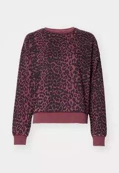 Толстовка ONLVOICE LEO O NECK ONLY, темно-красный