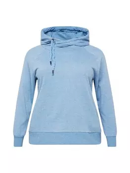 Толстовка ONLY Carmakoma CARLAMILLE, светло-синий