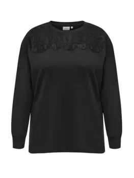 Толстовка ONLY Carmakoma LIZZY, черный