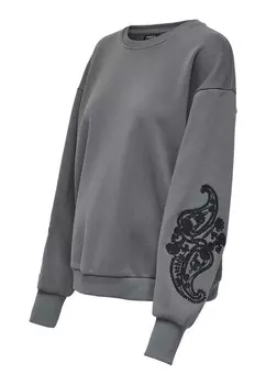 Толстовка ONLY MATERNITY, темно-серый