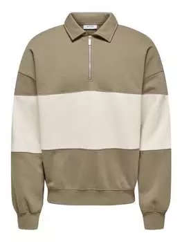 Толстовка Only&Sons, коричневый