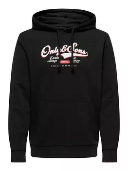Толстовка Only & Sons LENNY, черный