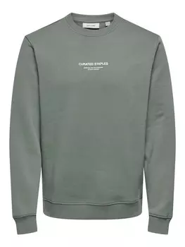 Толстовка Only & Sons ONSCurated, цвет Smoke grey