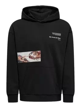 Толстовка Only&Sons Sweatshirt, черный