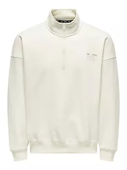 Толстовка ONLY & SONS Sweatshirt, кремовый