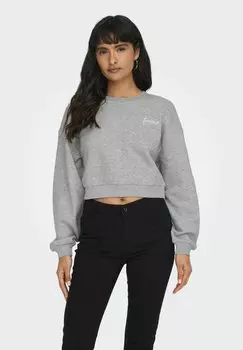 Толстовка ONLY, светло-серый