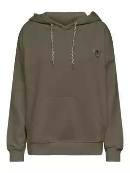 Толстовка ONLY, зеленый