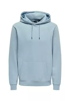 Толстовка ONSCERE - Hoodie Only & Sons, светло-голубой