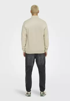 Толстовка ONSCURATED Only & Sons, бежевый