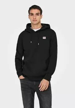 Толстовка ONSDAWSON Only & Sons, черный