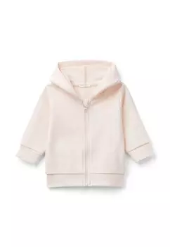 Толстовка OPEN WITH EMBROIDERED BUNNY LOGO United Colors of Benetton, розовый