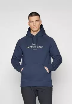 Толстовка ORIGINAL HOOD Peak Performance, цвет blue shadow/offwhite