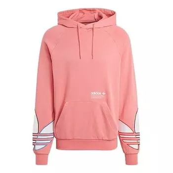 Толстовка originals adicolor tricolor trefoil men's pink Adidas, розовый