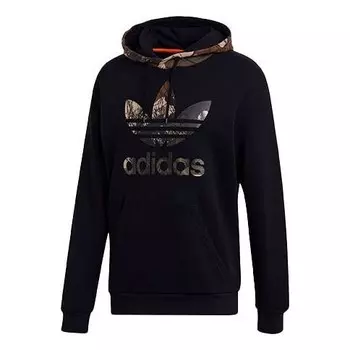 Толстовка originals camo block hdy camouflage logo printing pullover black Adidas, черный