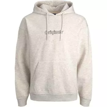 Толстовка oslo с капюшоном серая Jack & Jones, серый