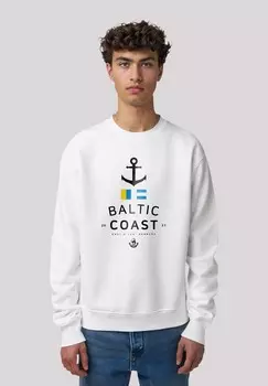 Толстовка OSTSEE FLAGGEN KNUT JAN HAMBURG F4NT4STIC, белый