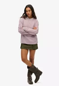 Толстовка OVER DYED MARL CREW Superdry, розовый