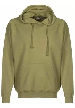 Толстовка OVERDYED HOODY Urban Classics, хаки