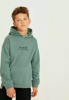Толстовка OVERHEAD Baker by Ted Baker, цвет mottled green