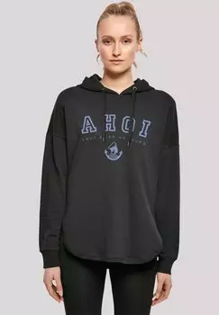 Толстовка OVERSIZED AHOI KNUT & JAN HAMBURG - Hoodie F4NT4STIC, черный