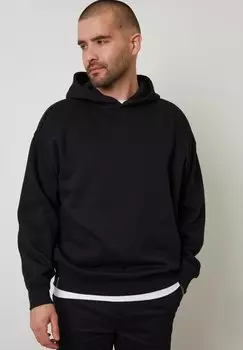 Толстовка OVERSIZED FLEECE HOODY MARS con cappuccio Threadbare, черный