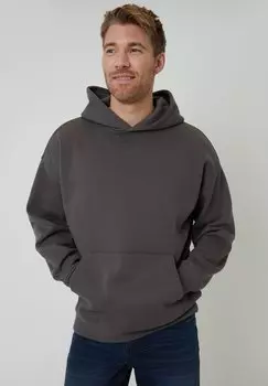 Толстовка OVERSIZED FLEECE HOODY MARS - Hoodie Threadbare, серый