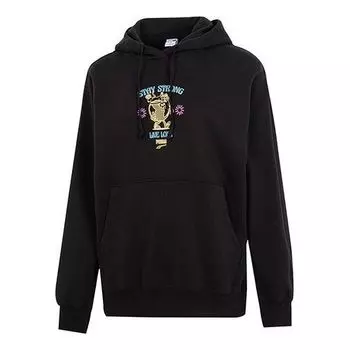 Толстовка oversized graphic hoodie 'black' Puma, черный