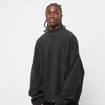 Толстовка Oversized Polar Fleece Crew Urban Classics, цвет Black