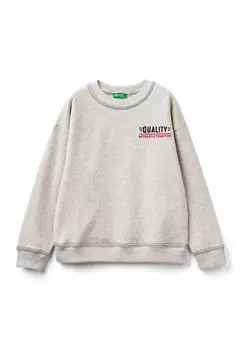 Толстовка OVERSIZED United Colors of Benetton, цвет cream