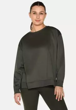 Толстовка OVERSIZED ZEBDIA, темно-зеленый