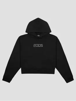 Толстовка оверсайз 2005, черный