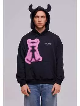 Толстовка оверсайз 2005, черный