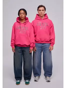 Толстовка оверсайз 2005, розовый